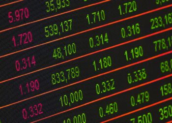 Panel de cotizaciones bursátiles que ilustra el IBEX 35, el índice de la bolsa española